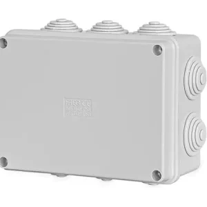 Scatola di derivazione stagno con passacavi varie misure IP55 240x19mm 29385 Finale Uitverkoop
